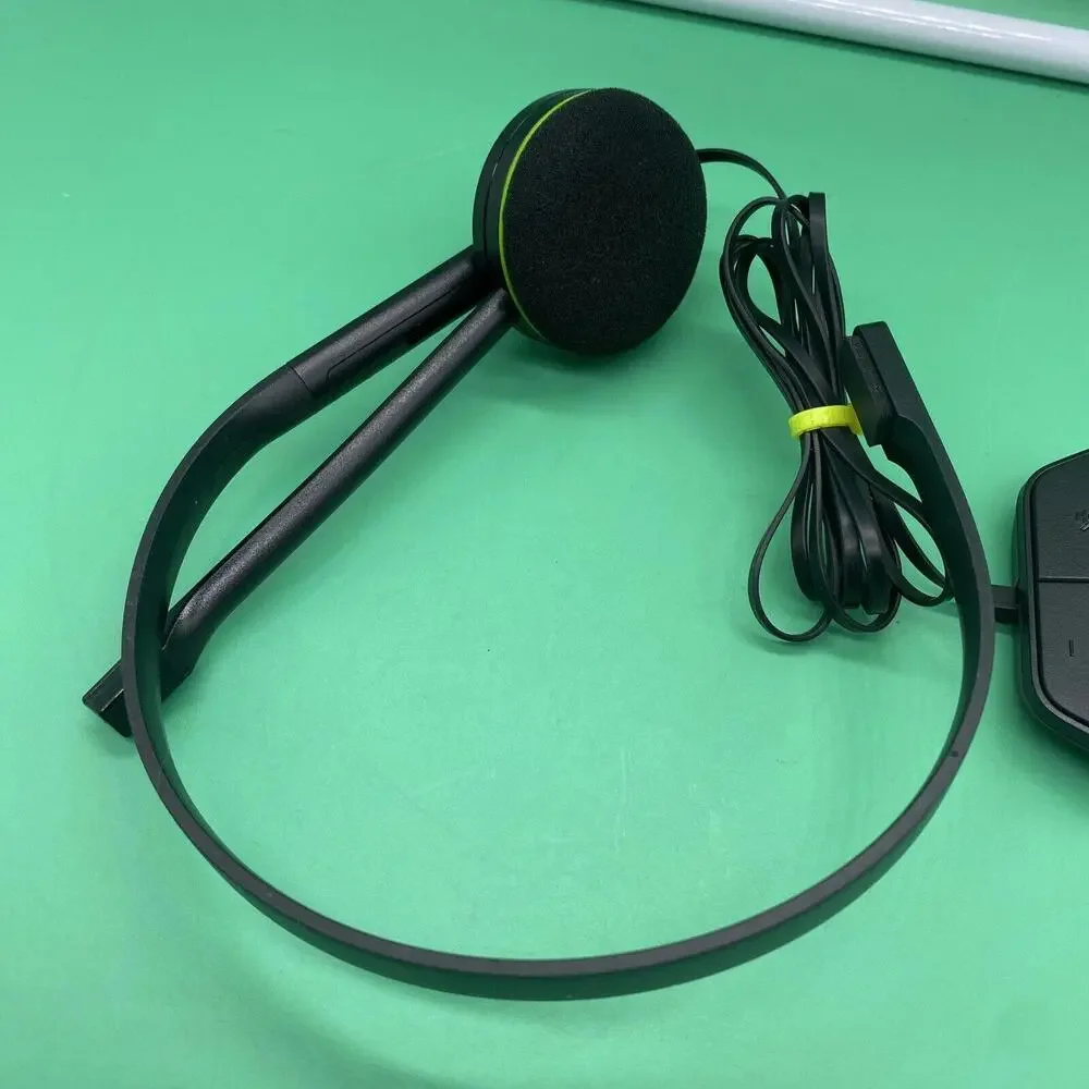 Microsoft Xbox One Chat Mono Black Headband Headsets Model 1564